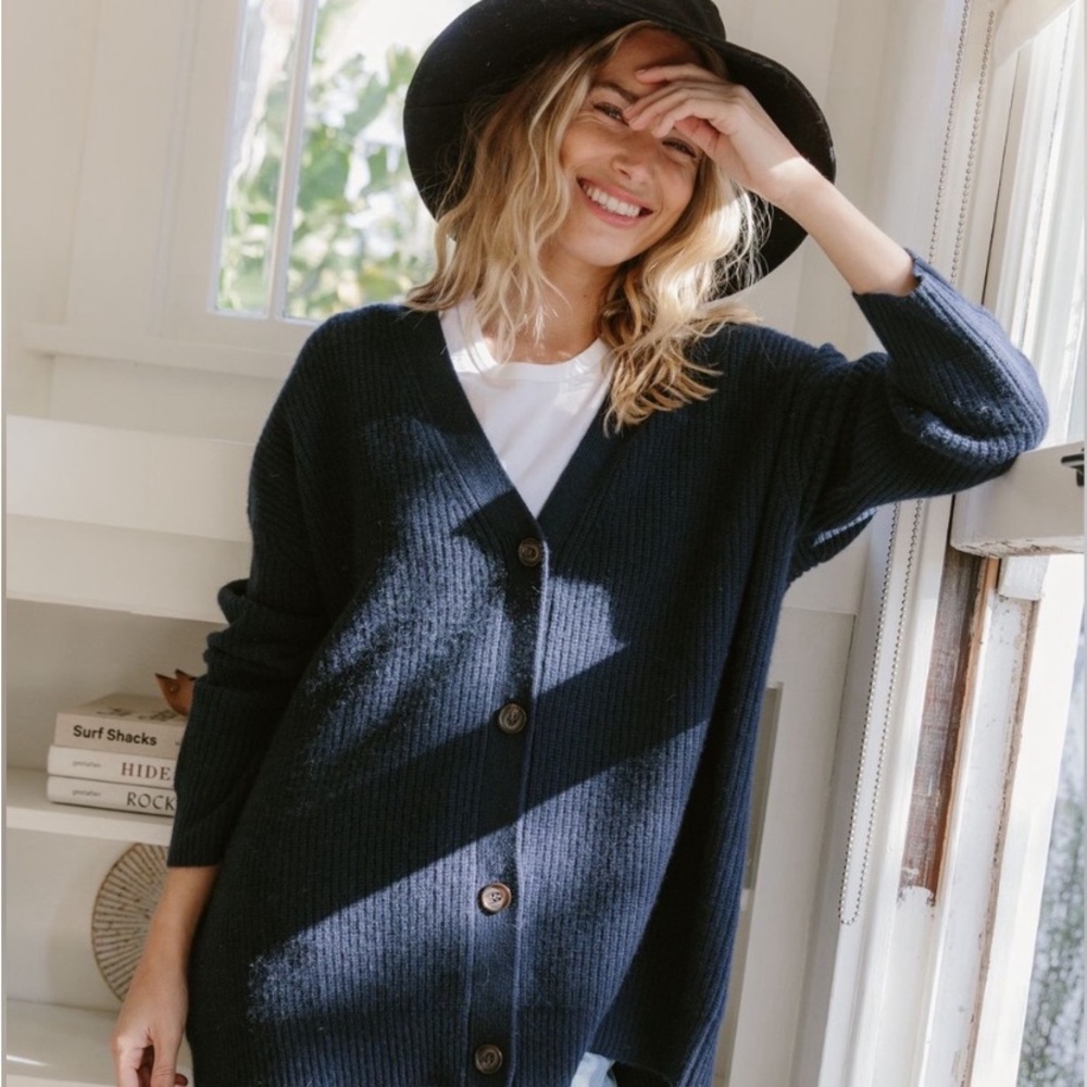 Jenni Kayne Navy Cardigan